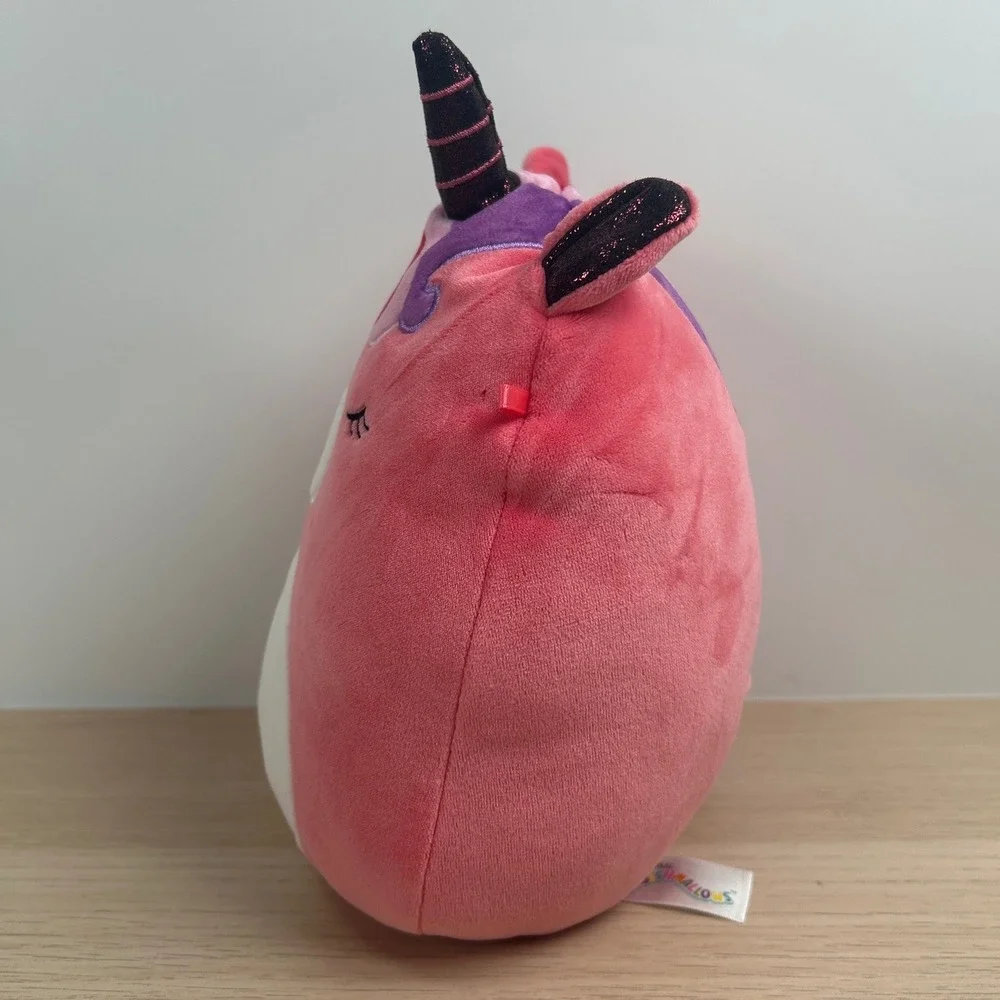 Gal the Unicorn Squishmallows Plush 9.5 Inch Pink Rainbow‎ Plushie Hard-to-Find